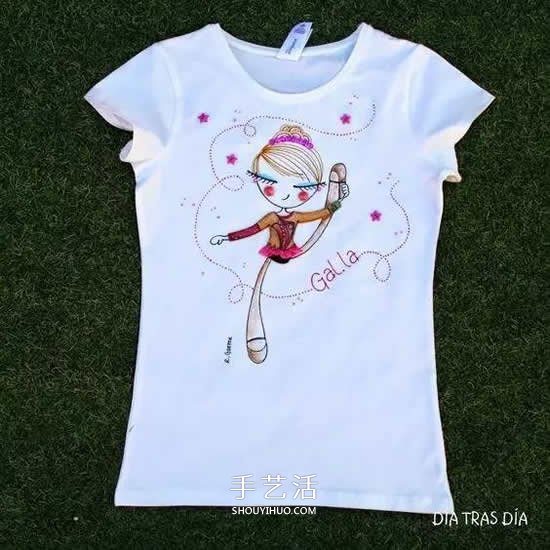 媽媽在女兒衣服上的創(chuàng)意畫 小伙伴們都羨慕！ -  rpnrmr.com