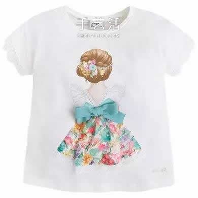 媽媽在女兒衣服上的創(chuàng)意畫 小伙伴們都羨慕！ -  rpnrmr.com