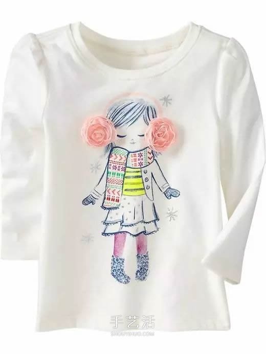 媽媽在女兒衣服上的創(chuàng)意畫 小伙伴們都羨慕！ -  rpnrmr.com