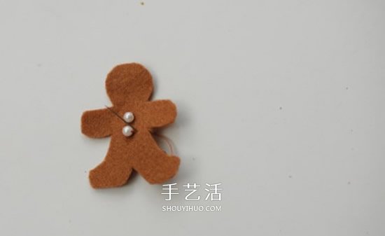 不織布姜餅人手工制作 布藝DIY姜餅人小掛件 -  rpnrmr.com