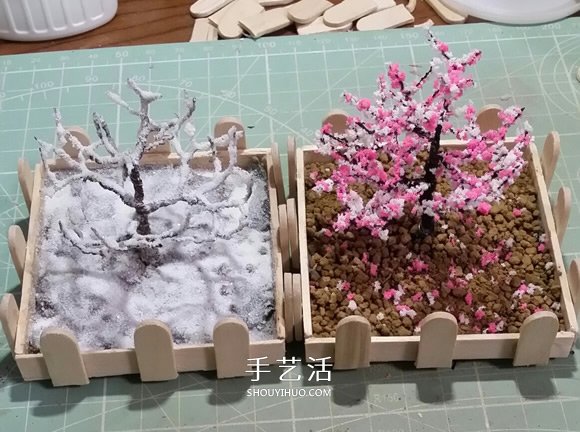瞅瞅教你做：用細(xì)鐵絲制作漂亮的大樹裝飾品 -  rpnrmr.com
