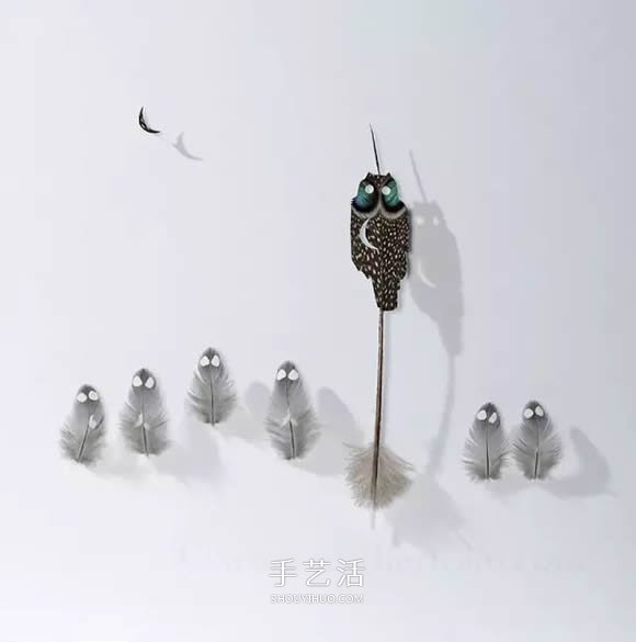 他用鳥毛進行雕刻 百萬人爭相收藏他的作品  -  rpnrmr.com