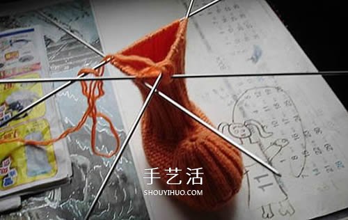 寶寶保暖鞋子的編織方法 可愛嬰兒鞋編法圖解 -  rpnrmr.com