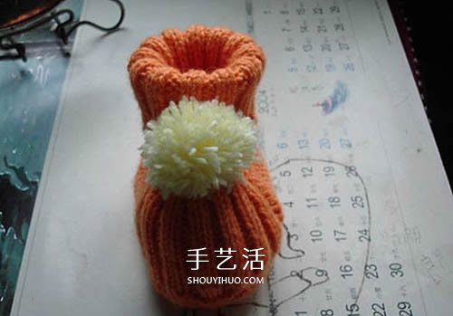 寶寶保暖鞋子的編織方法 可愛嬰兒鞋編法圖解 -  rpnrmr.com