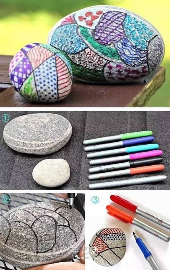創(chuàng)意超棒的兒童石頭畫作品 每一個都好想學(xué)！ -  rpnrmr.com