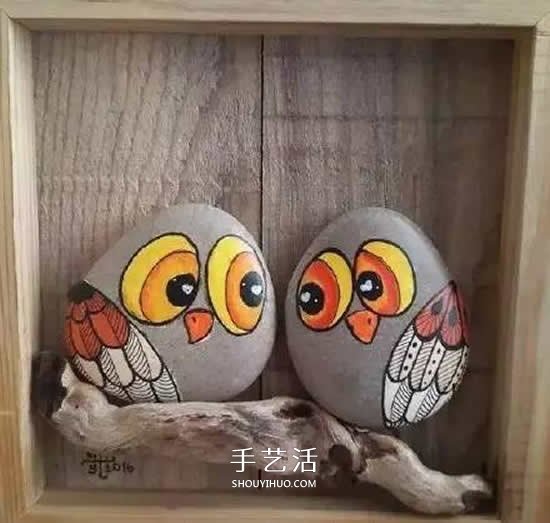 創(chuàng)意超棒的兒童石頭畫作品 每一個都好想學(xué)！ -  rpnrmr.com