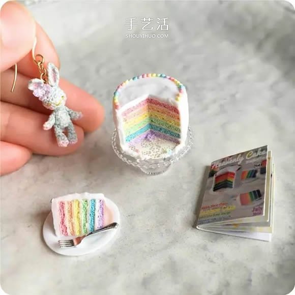 美得不像話！袖珍鉤針花朵飾品作品圖片欣賞 -  rpnrmr.com