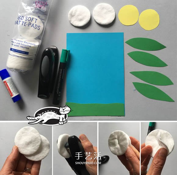 自制蒲公英卡片的方法 用卡紙做立體賀卡教程 -  rpnrmr.com