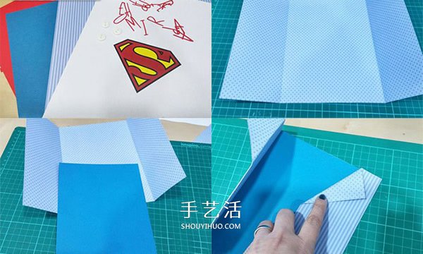 有創(chuàng)意的父親節(jié)賀卡制作方法 原來爸爸是超人！ -  rpnrmr.com