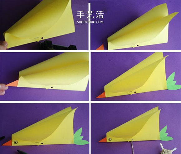 兒童簡易風(fēng)箏制作方法 用彩紙做小鳥風(fēng)箏做法 -  rpnrmr.com