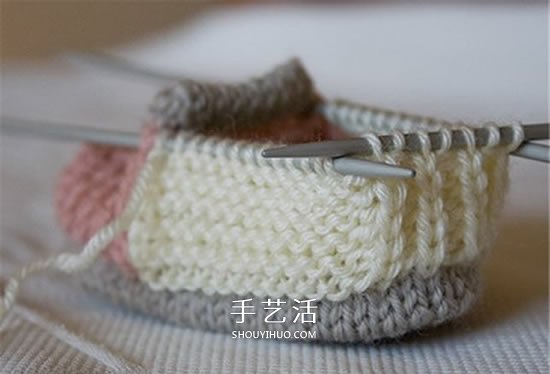 素雅的嬰兒鞋編織圖解 暖暖的保護(hù)好寶寶腳丫 -  rpnrmr.com