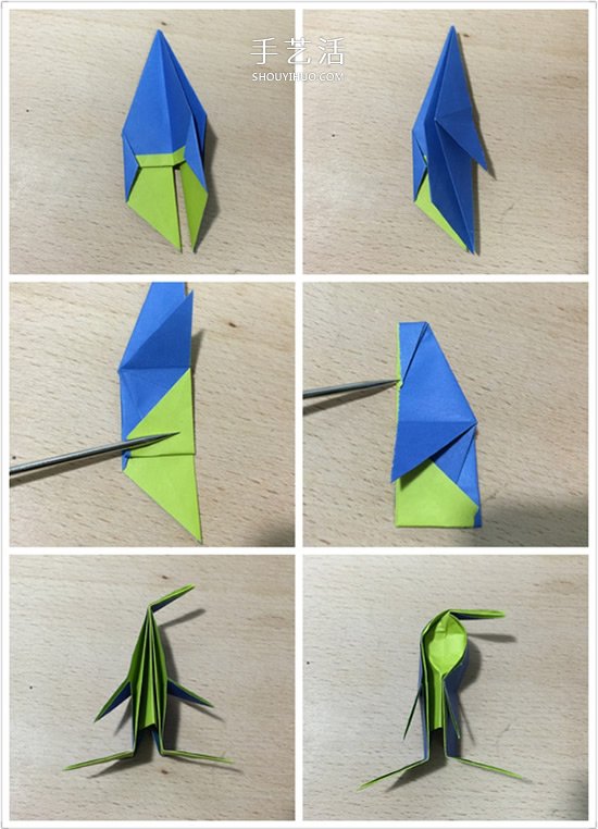 簡(jiǎn)單又可愛(ài)！立體小精靈的折紙方法圖解步驟 -  rpnrmr.com