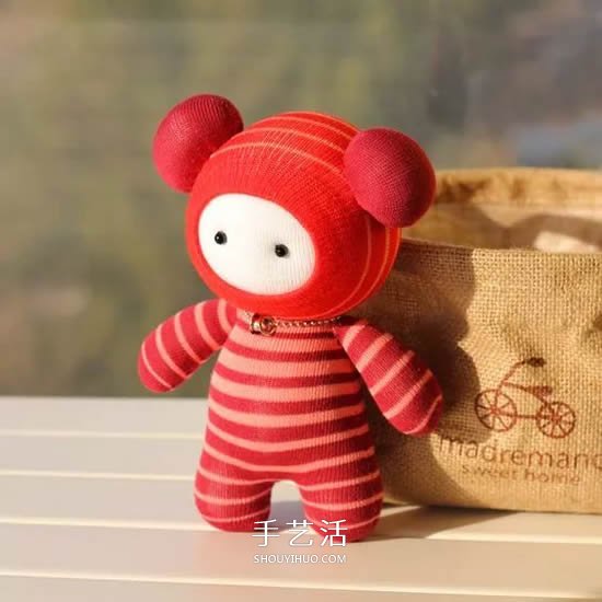 超可愛襪子娃娃作品圖片 以及如何制作的教程 -  rpnrmr.com