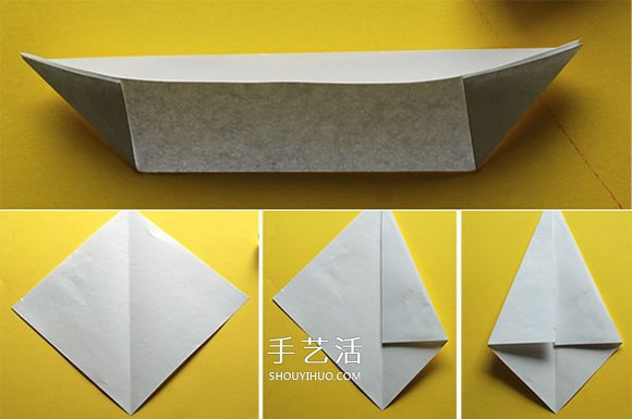 幼兒園用折紙手工制作海濱帆船畫的方法 -  rpnrmr.com