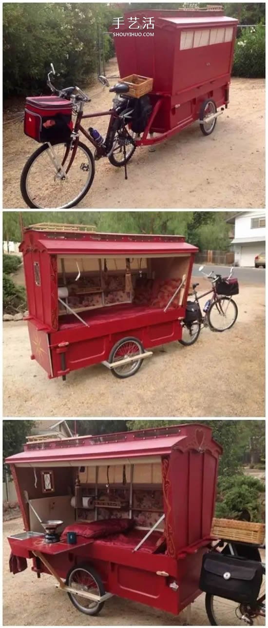驚倒一片！開(kāi)不起汽車(chē)房車(chē) 還有自行車(chē)房車(chē)！  -  rpnrmr.com