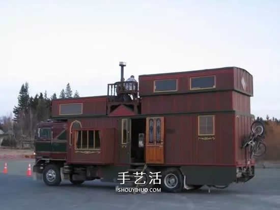驚倒一片！開(kāi)不起汽車(chē)房車(chē) 還有自行車(chē)房車(chē)！  -  rpnrmr.com