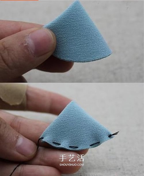 雪紡布手工制作小清新蝴蝶結(jié)花朵飾品圖解 -  rpnrmr.com