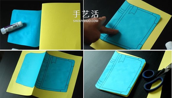 有創(chuàng)意的卡通賀卡手工制作 偽裝成一本書！ -  rpnrmr.com