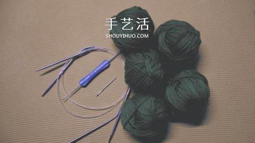 手工毛線編織單肩挎包的方法圖解教程 -  rpnrmr.com