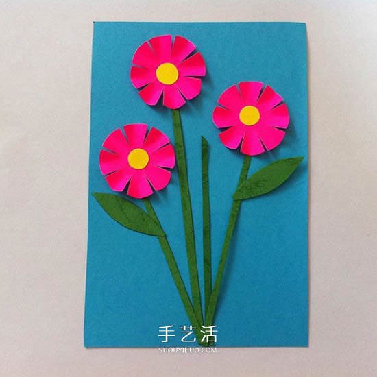 這樣為媽媽做卡片！母親節(jié)創(chuàng)意手握花賀卡DIY -  rpnrmr.com