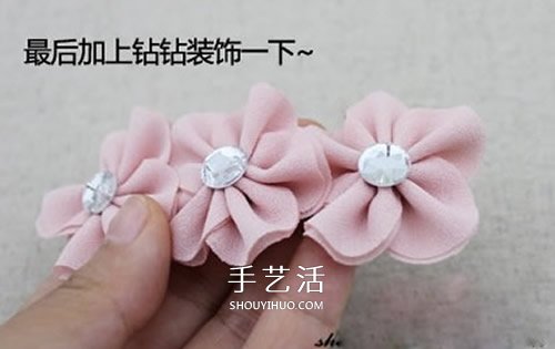 雪紡布花的制作方法 自制雪紡布花朵發(fā)夾 -  rpnrmr.com