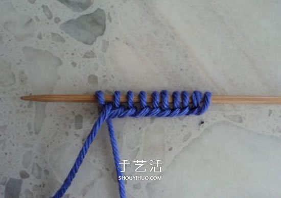 兩種毛線搭配 手工編織漂亮地板鞋的織法圖解 -  rpnrmr.com