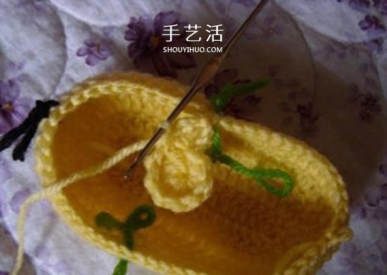 嬰兒毛線保暖鞋子的織法 單色就已經(jīng)很好看！ -  rpnrmr.com
