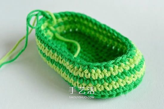 給腳踝也提供保暖！簡(jiǎn)潔好看寶寶毛線鞋織法 -  rpnrmr.com