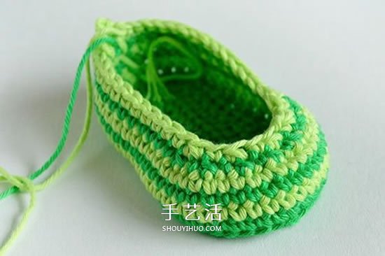 給腳踝也提供保暖！簡(jiǎn)潔好看寶寶毛線鞋織法 -  rpnrmr.com