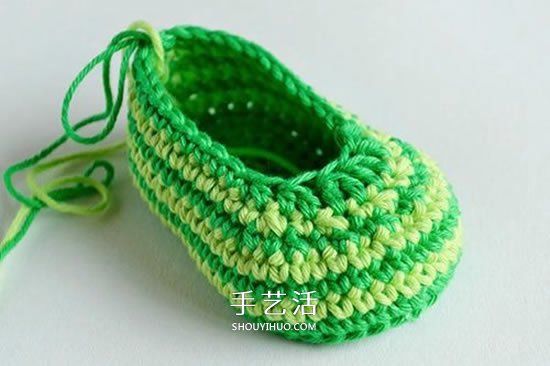 給腳踝也提供保暖！簡(jiǎn)潔好看寶寶毛線鞋織法 -  rpnrmr.com