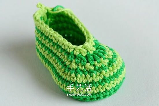 給腳踝也提供保暖！簡(jiǎn)潔好看寶寶毛線鞋織法 -  rpnrmr.com