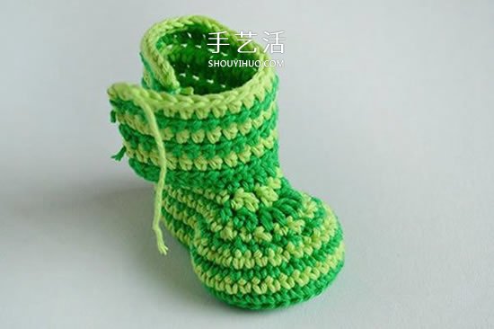 給腳踝也提供保暖！簡(jiǎn)潔好看寶寶毛線鞋織法 -  rpnrmr.com