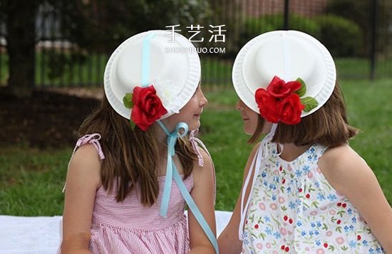 兒童手工制作法式禮帽 簡單紙盤帽子的做法 -  rpnrmr.com