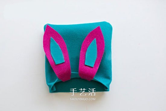 復(fù)活節(jié)兔子收納袋DIY 手工兔子布袋的做法 -  rpnrmr.com