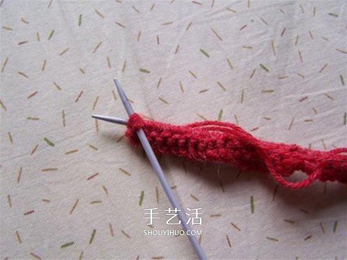 用棒針平針手工編織保暖拖鞋的方法圖解 -  rpnrmr.com