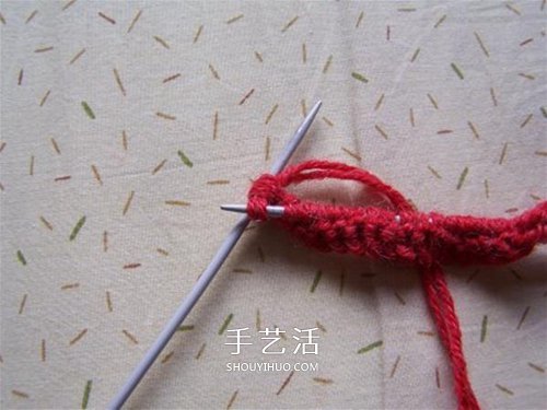 用棒針平針手工編織保暖拖鞋的方法圖解 -  rpnrmr.com