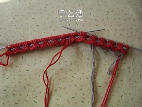 用棒針平針手工編織保暖拖鞋的方法圖解 -  rpnrmr.com