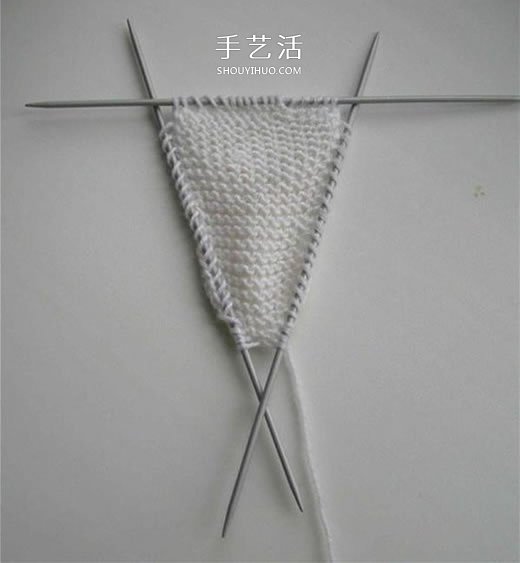 女寶寶保暖毛線鞋編織圖解 帶扣帶和花朵裝飾 -  rpnrmr.com