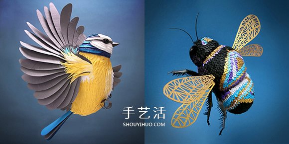受迪士尼青睞！Lloyd 鮮艷、細(xì)膩的紙雕作品 -  rpnrmr.com