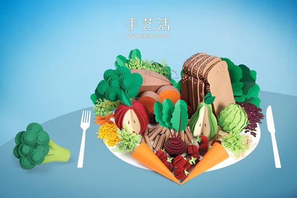 受迪士尼青睞！Lloyd 鮮艷、細(xì)膩的紙雕作品 -  rpnrmr.com