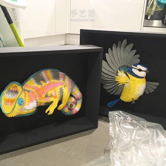 受迪士尼青睞！Lloyd 鮮艷、細(xì)膩的紙雕作品 -  rpnrmr.com