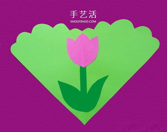 美麗郁金香送媽媽！母親節(jié)郁金香愛心卡片DIY -  rpnrmr.com