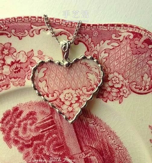 精美陶瓷盤掉地上 那就把它做成唯一的首飾吧！ -  rpnrmr.com