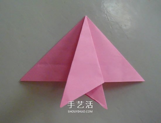 幼兒園小班折紙教程 簡(jiǎn)單折一條熱帶小魚折法 -  rpnrmr.com