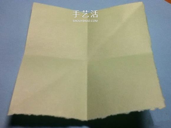折疊四個愛心 組合成代表幸運的四葉草圖解 -  rpnrmr.com