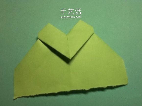 折疊四個愛心 組合成代表幸運的四葉草圖解 -  rpnrmr.com