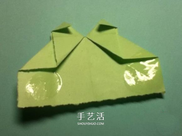 折疊四個愛心 組合成代表幸運的四葉草圖解 -  rpnrmr.com