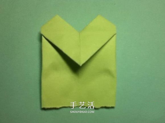 折疊四個愛心 組合成代表幸運的四葉草圖解 -  rpnrmr.com