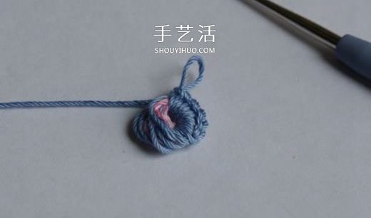 鉤針編織五彩菊的方法圖解 單元菊花的鉤織方法 -  rpnrmr.com