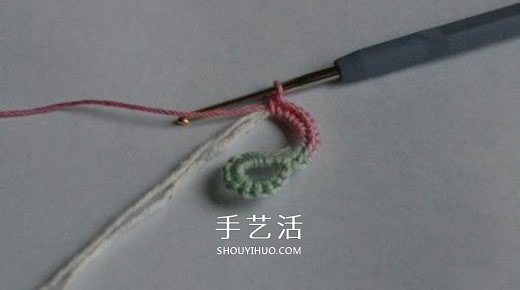 鉤針編織五彩菊的方法圖解 單元菊花的鉤織方法 -  rpnrmr.com